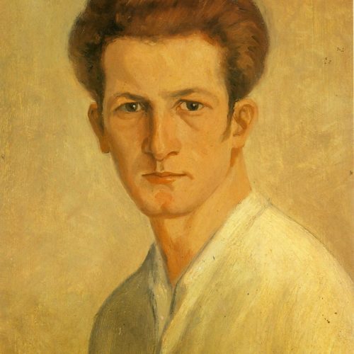 Autoritratto con camicia bianca - 1923