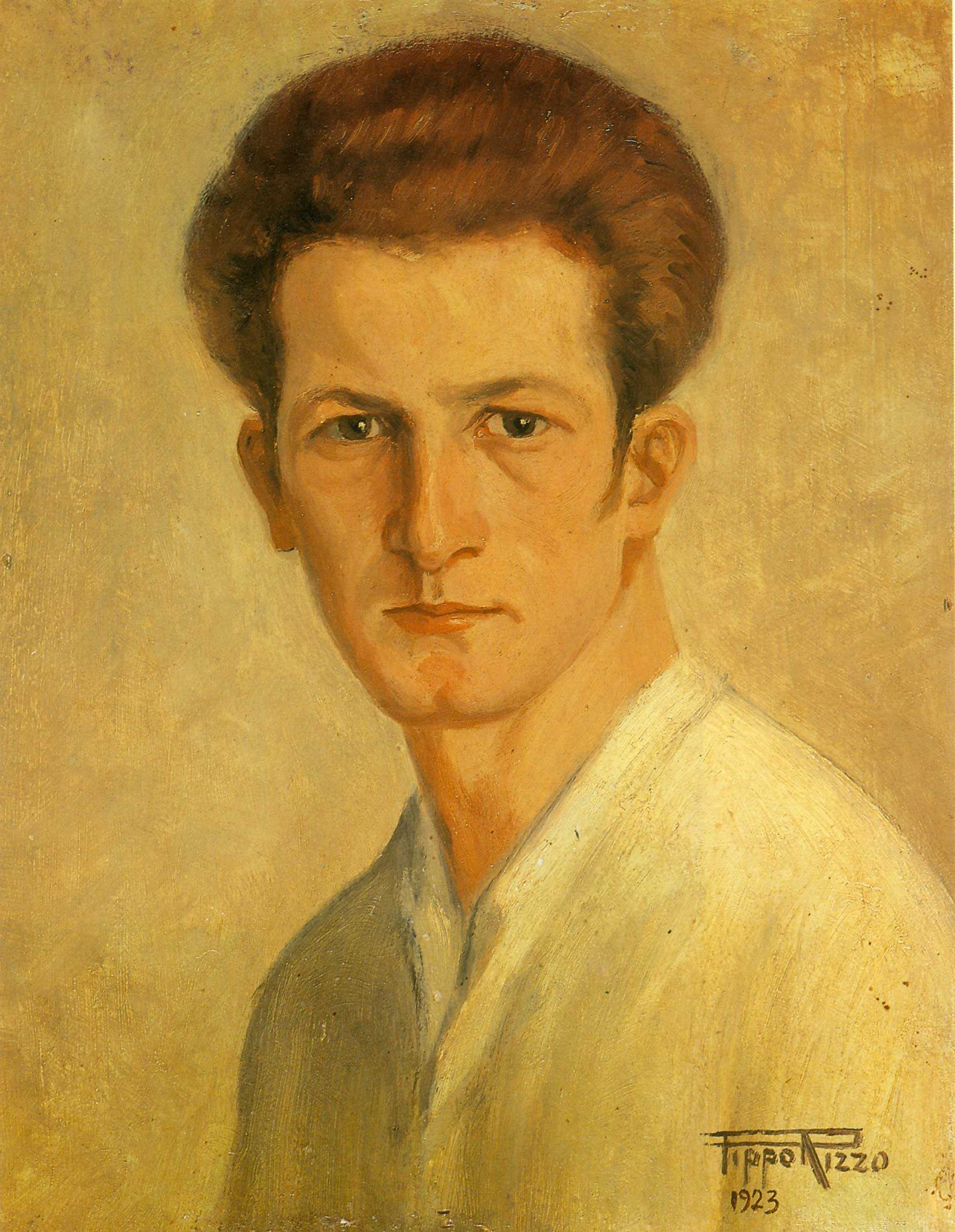 Autoritratto con camicia bianca - 1923