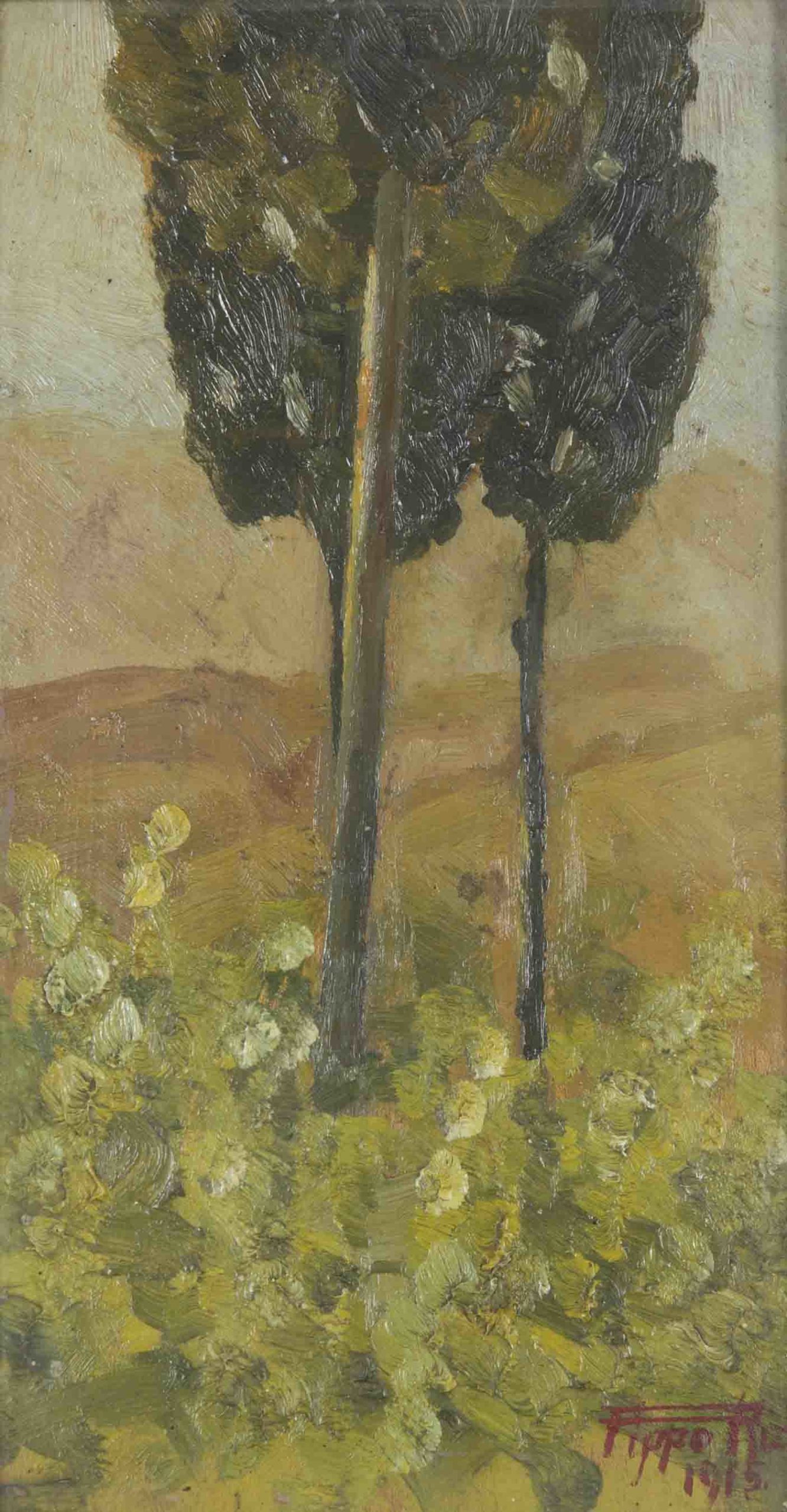 Due alberi - 1915