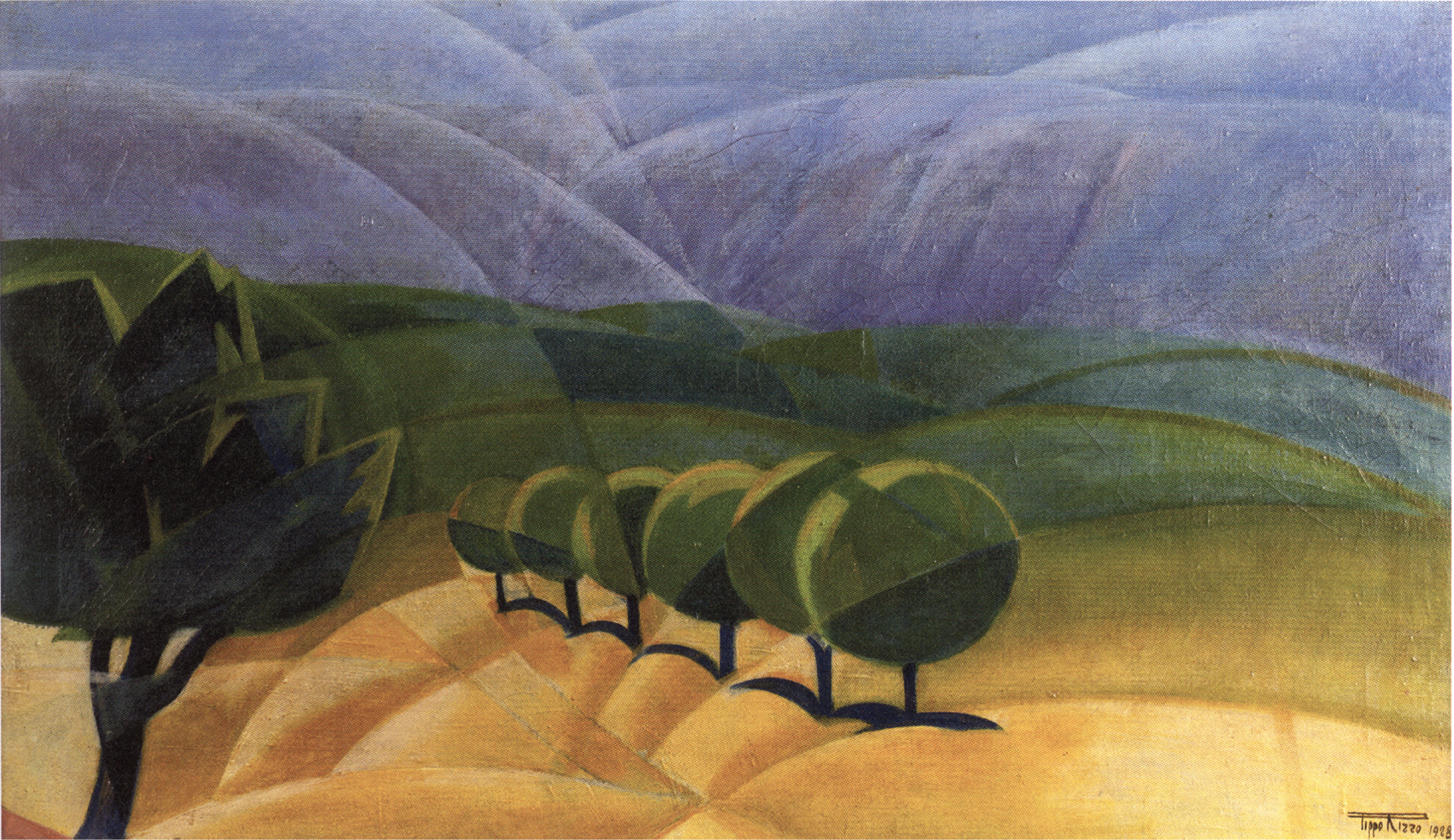 Paesaggio luce estate - 1928